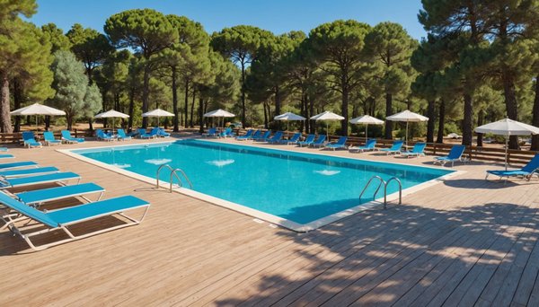 Vacances aquatiques au camping avec piscine la Rouillère dans le Var