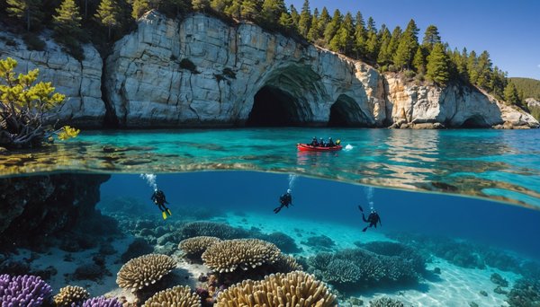 Les plus beaux spots de plongée à découvrir avec un club du Var