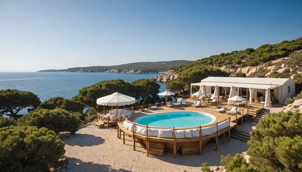 Découvrez le camping de luxe avec thalasso à Hyères dans le sud de la France "Aphrodite Spa"