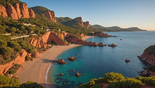 Quelles sont les plus incroyables plages de l'Esterel à visiter dans le Var ?